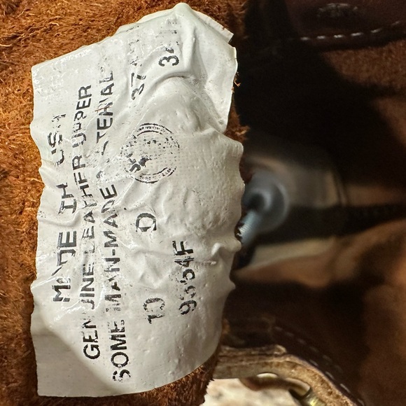 Vtg Field N forest Men's Boots made in USA 10 US - Picture 9 of 9